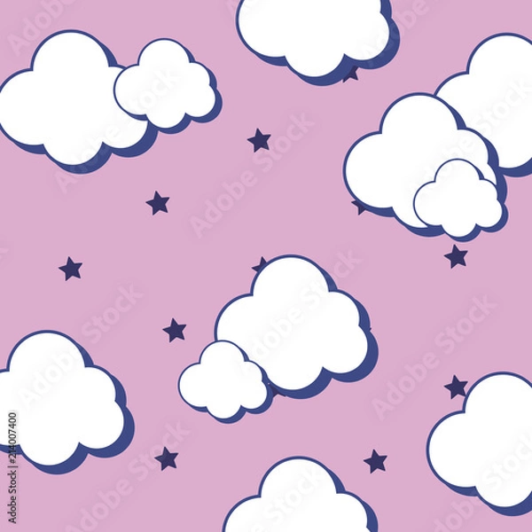Fototapeta clouds background design