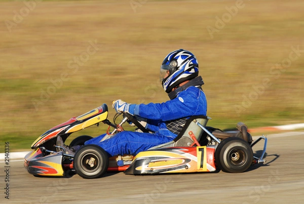 Fototapeta karting