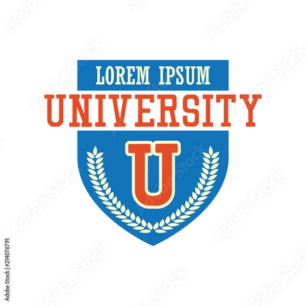 Obraz university / campus logo 