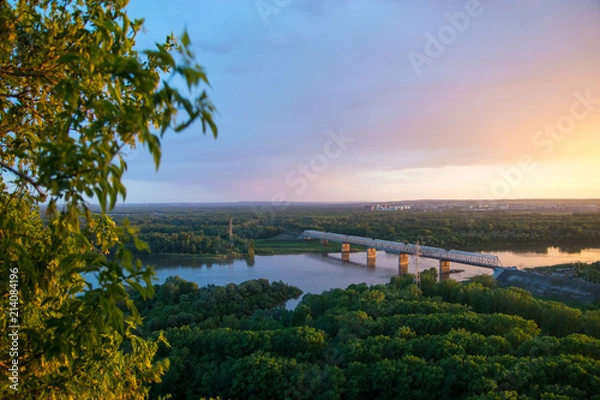 Fototapeta bridge ufa