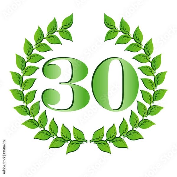 Obraz 30-Lorbeerkranz