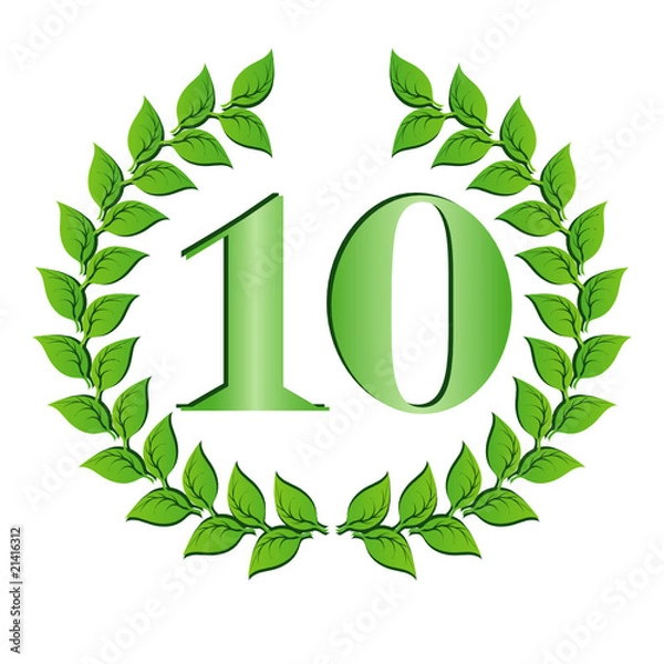 Obraz 10-Lorbeerkranz