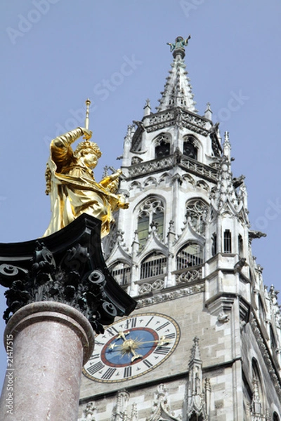 Obraz Rathaus München