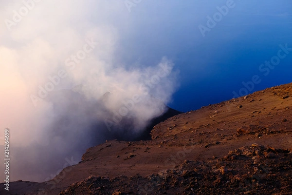 Obraz Fumerolle Stromboli Sicile