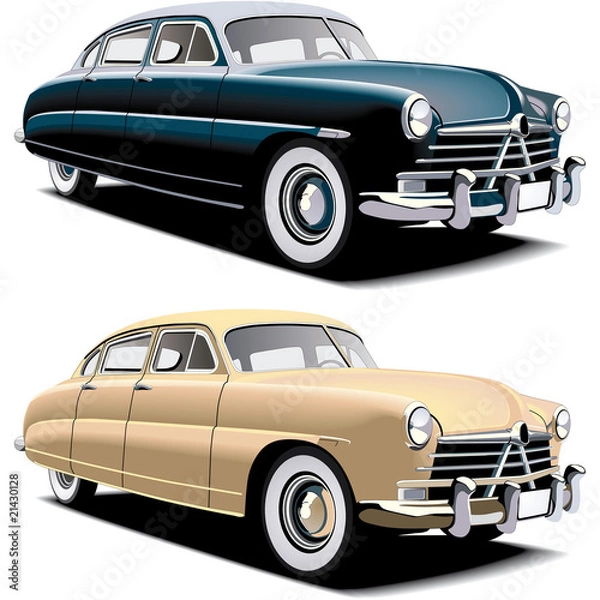 Obraz old-fashioned big car