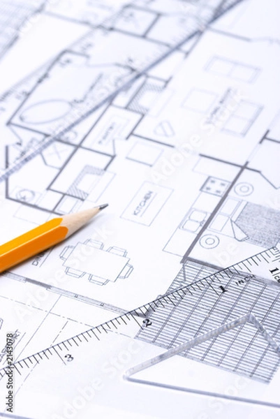 Obraz floor plan [vertical]