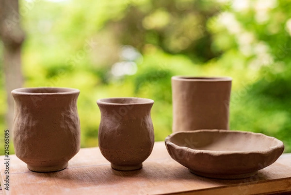 Obraz 父母と陶芸へ