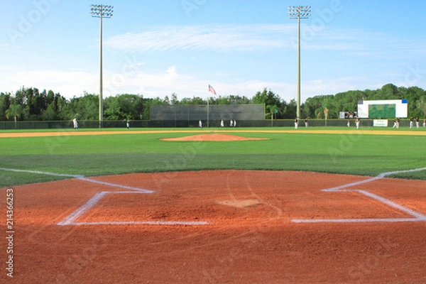 Obraz Ballparks and Baseball Fields