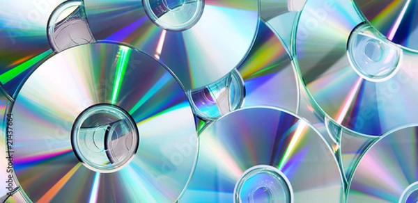 Obraz Kabła DVD, dyski CD