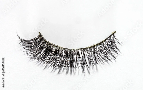 Fototapeta false eyelashes