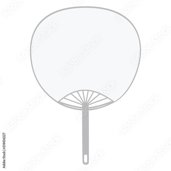 Obraz うちわ　イラスト