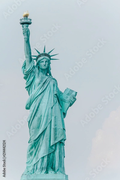 Obraz Freiheitsstatue Hochformat - Porträt Links