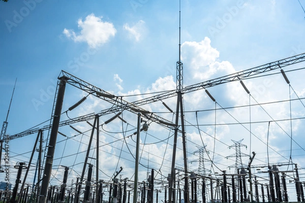 Obraz High voltage pole