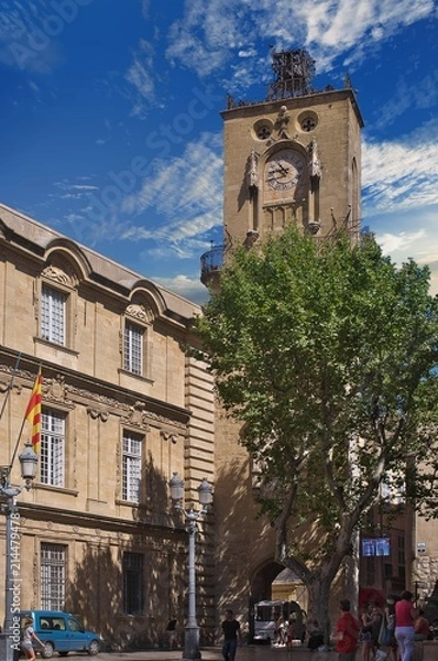 Obraz Aix-en-Provence main square, France