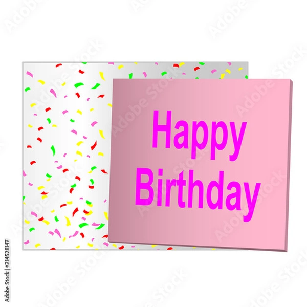 Obraz happy birthday