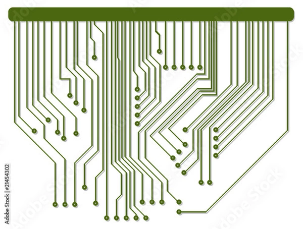 Fototapeta Mikrochip