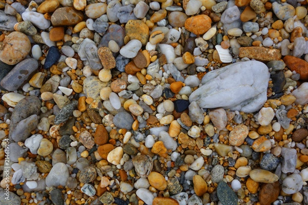 Fototapeta Kieselsteine am Strand