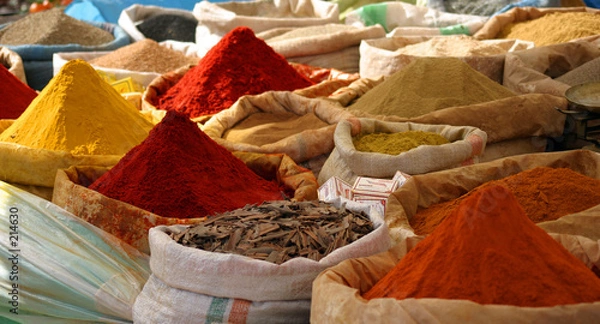 Obraz Rynek przypraw
