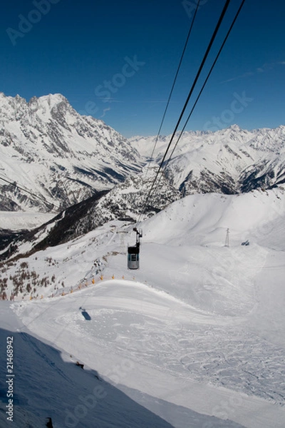 Obraz Valle del Monte Bianco