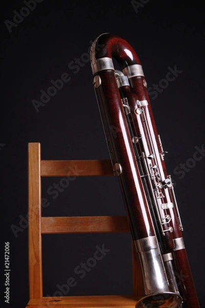 Obraz kontrafagott bassoon