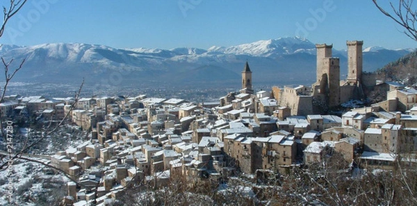 Obraz pacentro (abruzzo)
