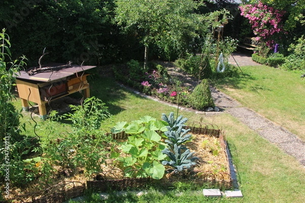 Obraz Domowy ogród permakultury