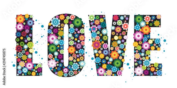 Obraz kwiat miłości