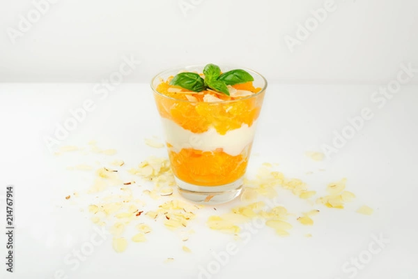 Obraz Mandarine Creme Dessert
