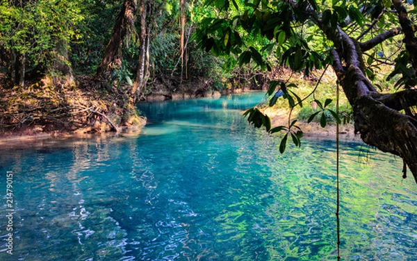 Obraz Agua Azul, Mexico