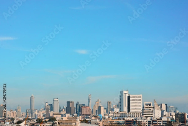 Fototapeta the modern building, cityscape