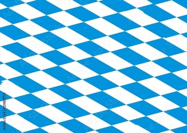 Fototapeta Bayernflagge