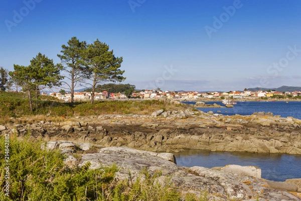Obraz Arousa Island coastline
