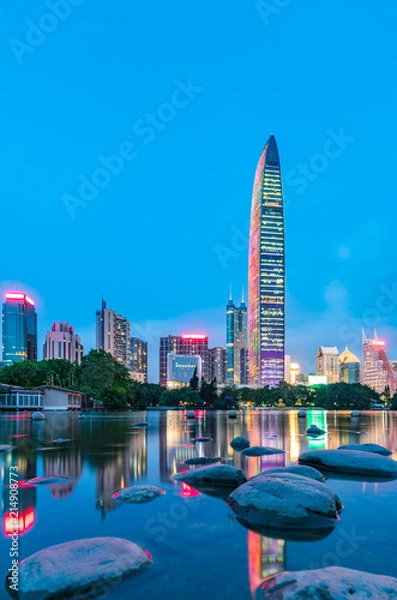 Obraz shenzhen city scenery