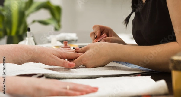 Obraz Professional manicure service