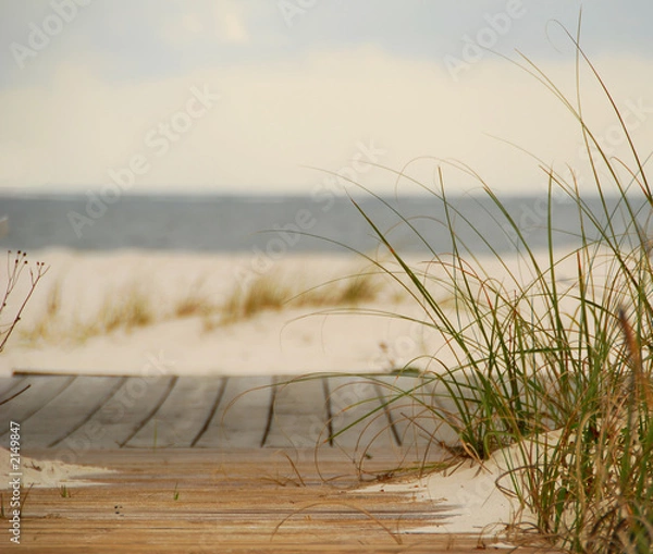 Obraz beach boardwalk