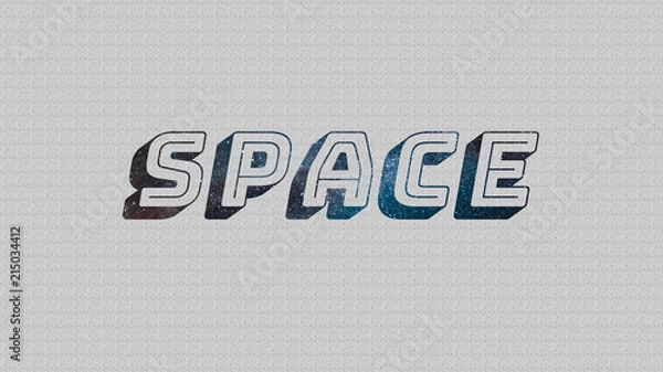 Fototapeta space