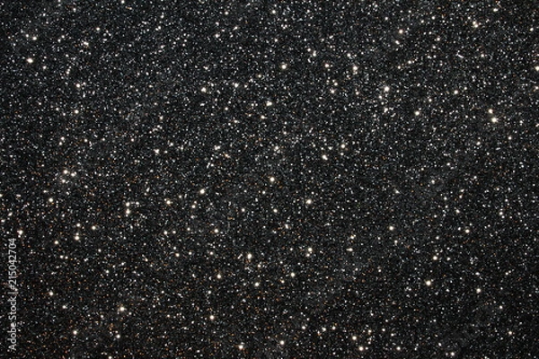 Obraz красивый серебристый  фон из блесток и боке      