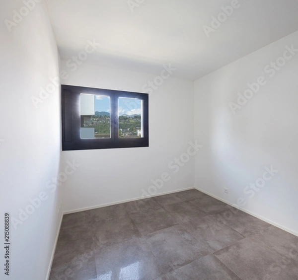 Fototapeta Interiors of modern apartment, empty room