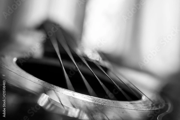 Obraz Guitar strings wallpaper