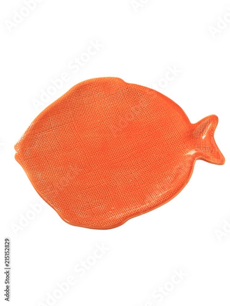Fototapeta assiette poisson