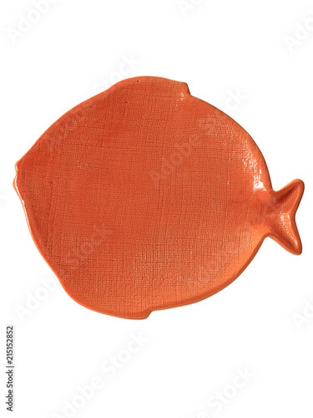 Fototapeta assiette poisson