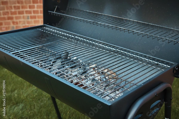 Obraz Black barrel grill.