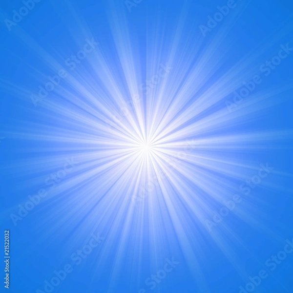 Obraz Heaven blue lights