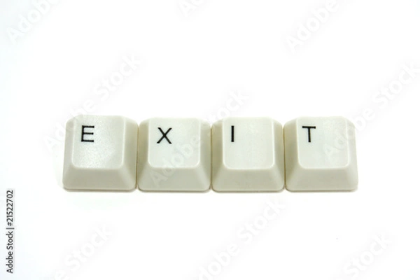 Obraz Exit keys