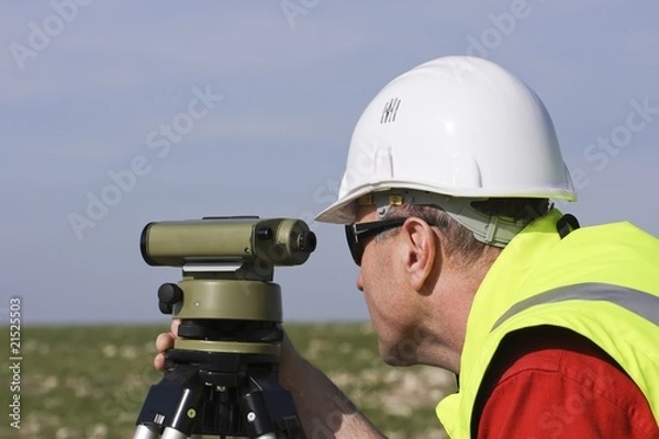 Obraz Géomètre au travail