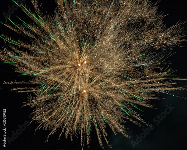 Fototapeta Fourth of July, 2018 fireworks.