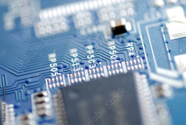 Obraz circuits imprimés
