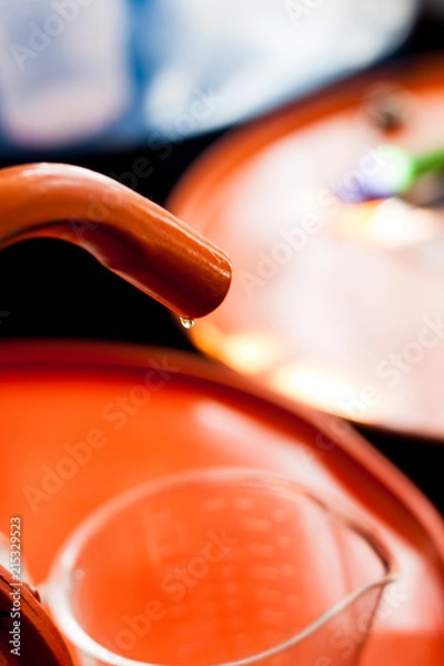 Fototapeta Drop of engine oil