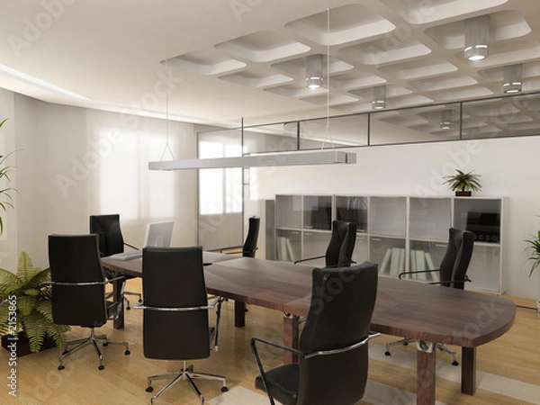 Fototapeta the modern office