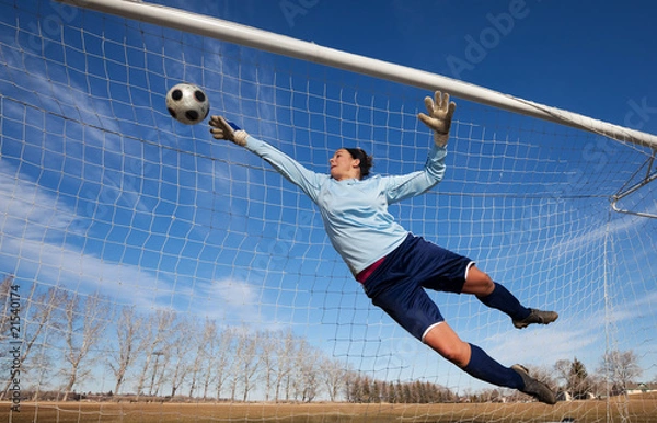 Fototapeta Goalie